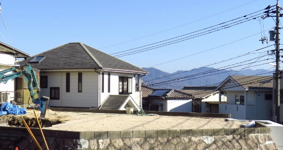 傾斜地・崖地の物件