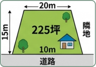 台形地